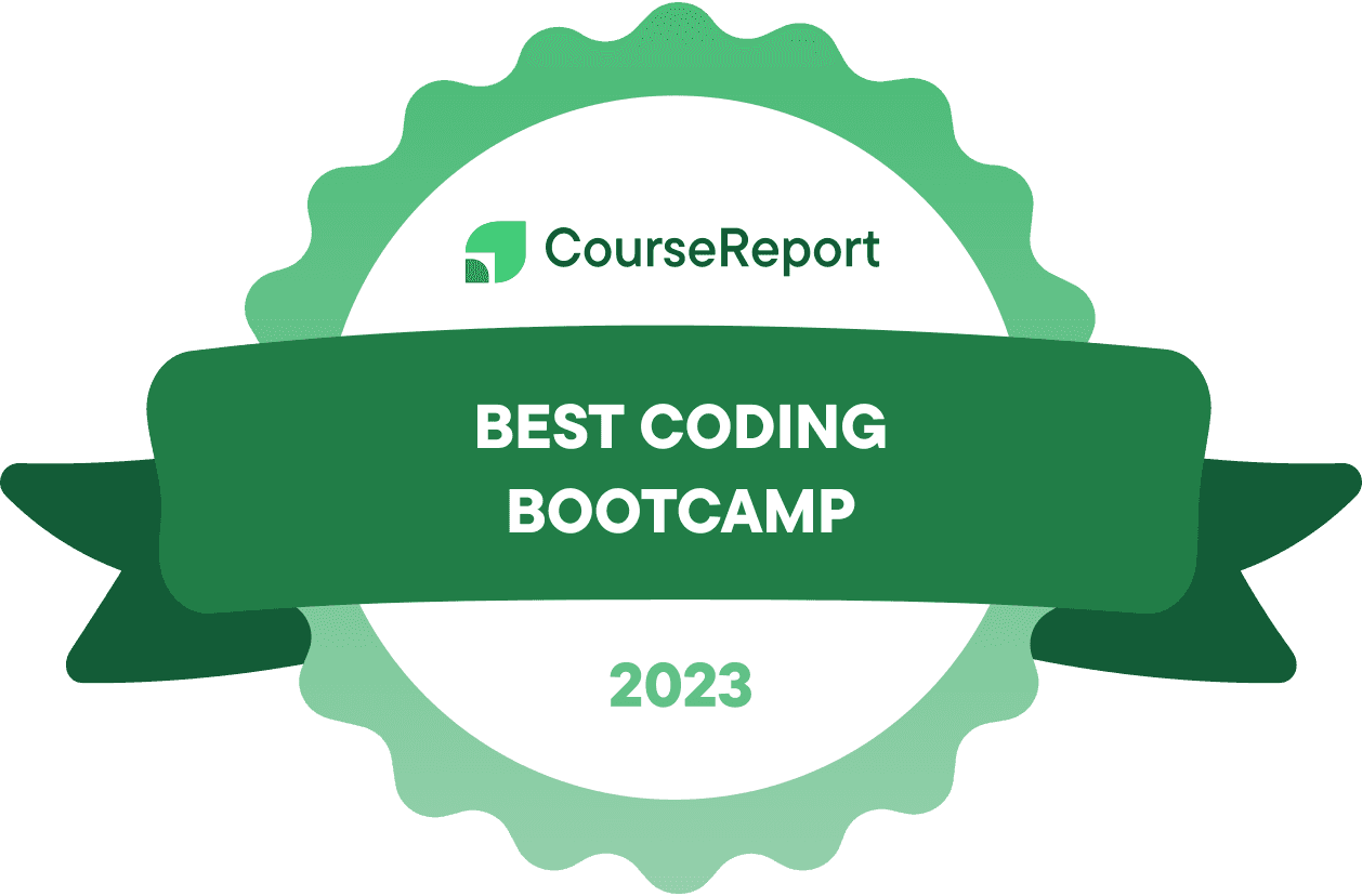 course report award 2023 for full stack bootcamp