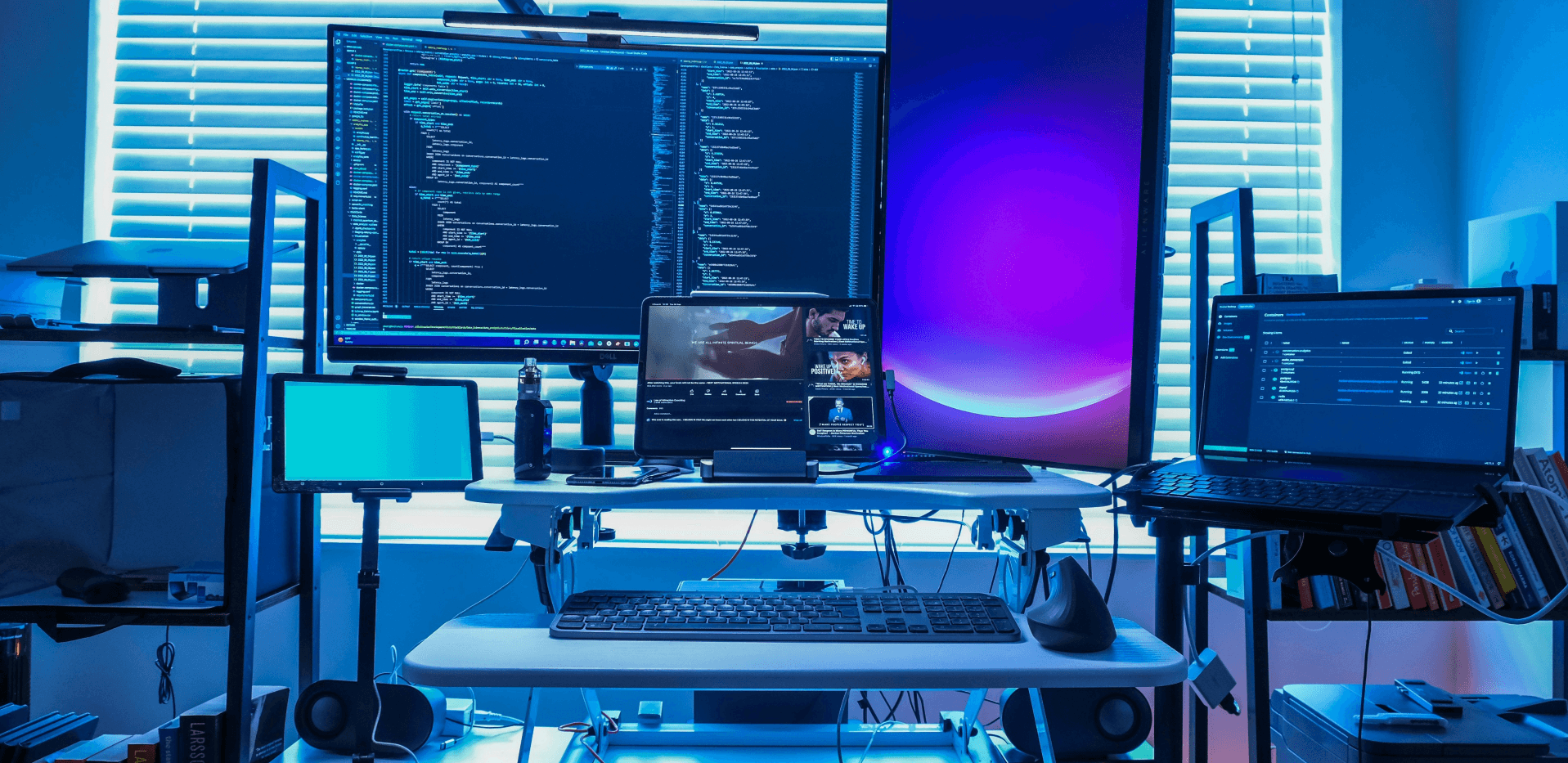 Workstation of a data science student