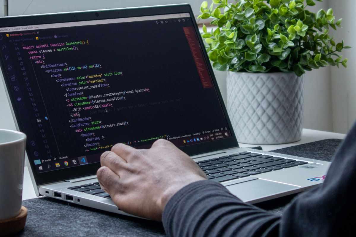 person-working-on-code