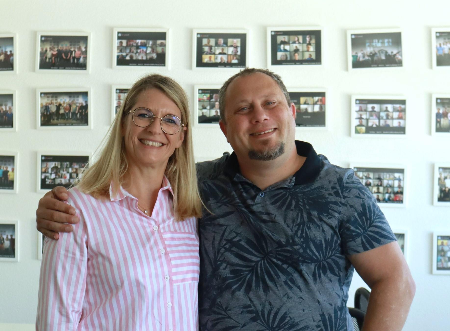 Laurent Meyer and Katherina Fürst