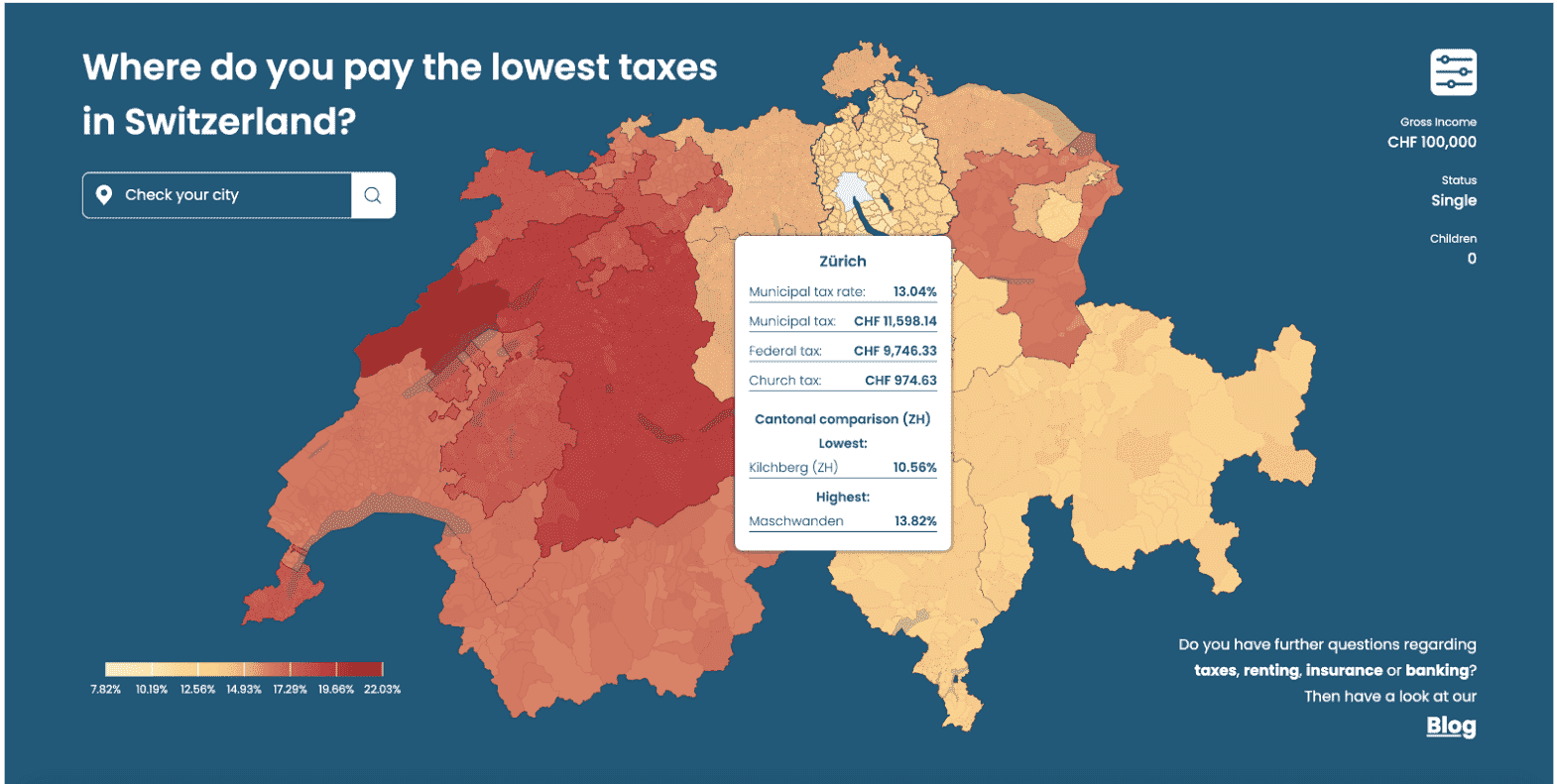 TaxJungle map